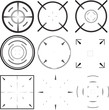 crosshairs