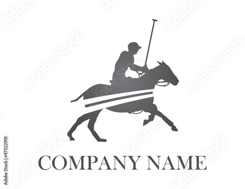Vector: polo player logo polo player logo