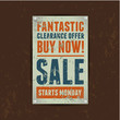 Special offer vintage metal tin
