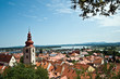 Blick über die Dächer von Ptuj