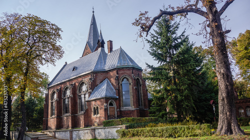 Photo: Lutheran parish church in Bytom-Miechowice, Silesia region Lutheran parish church in Bytom-Miechowice, Silesia region