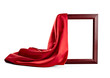 Photo: wooden frame and silk cover wooden frame and silk cover