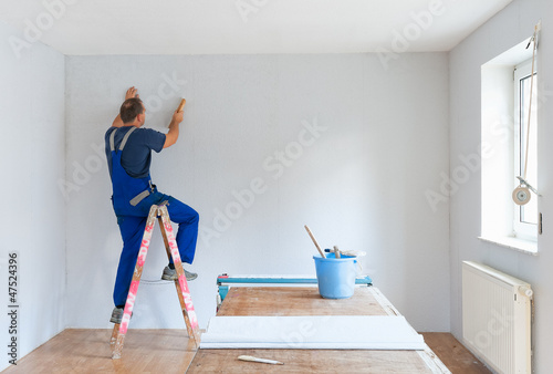 Leinwandbild Motiv tapezieren 2