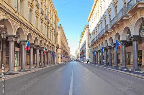 Photo: Via Roma, Turin Via Roma, Turin