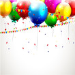 Vektor: Colorful birthday background Colorful birthday background