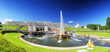 Grand cascade in Pertergof, Saint-Petersburg, Russia.