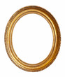oval gold picture frame