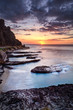 Crépuscule au Cap La Houssaye - La Réunion