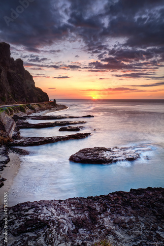 Photo: Crépuscule au Cap La Houssaye - La Réunion Crépuscule au Cap La Houssaye - La Réunion