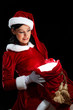 pretty santa girl
