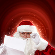 Santa with christmas letter