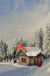 Foto: Santa's Workshop on the snow mountain Santa's Workshop on the snow mountain