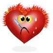cuore in fiamme