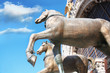 Bronze horse sculpture Basilica San Marco