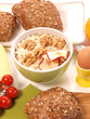 Breakfast, healthy eating concept