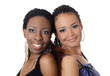 Foto: The girl the mulatto and the black girl The girl the mulatto and the black girl