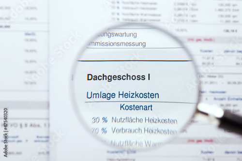 Photo: Heizkosten Heizkosten