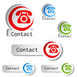 contact buttons - phone icons