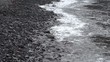 Black volcanic beach (Fuerteventura, Canary Island, Spain)
