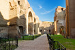 The ruins of the Baths of Caracalla in Rome, Italy The ruins of the Baths of Caracalla in Rome, Italy