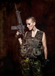 female soldier