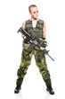 female soldier