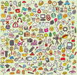 XXL Doodle Icon Set : Collecti...