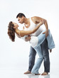Beautiful athletic couple