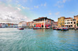 Venetian landscape of Grand Canal
