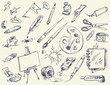 Office supplies. Products for Artists. Art supplies