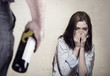 Woman scared