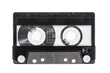 Grungy Old Blank Cassette Tape with Clipping Path
