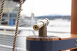 old-fashioned naval looking glass - front view