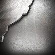 metal on wall