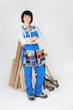 Female carpenter
