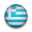 Vector creative circle flag on white background. Eps10