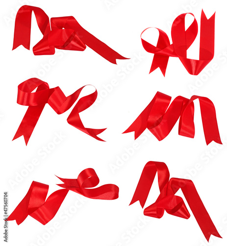 Photo: red ribbons red ribbons