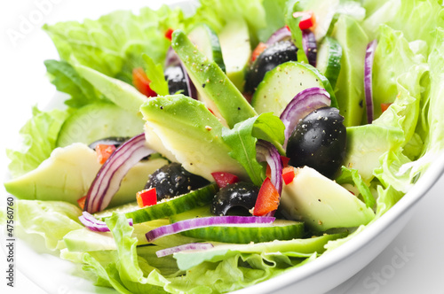 Photo: Salad with Avocado Salad with Avocado