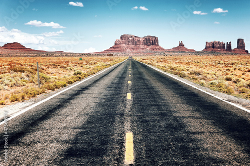 Photo: long road long road