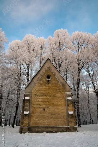 Photo: Vault in a cemetery Vault in a cemetery