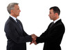 Businessmen shaking hands