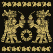 ancient image of the Maya