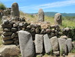 Steinwall aus Menhiren, Filitosa, Korsika