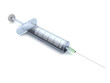 medical syringe 3d object