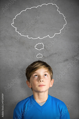 Photo: Thinking Child Thinking Child