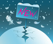 Birth of New. Beginning.