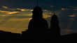 Moldova Capriana monastery sunbeams