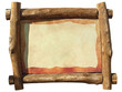 A rustic billboard from greek restaurant