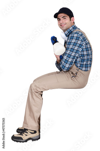 Photo: Professional paint sprayer Professional paint sprayer