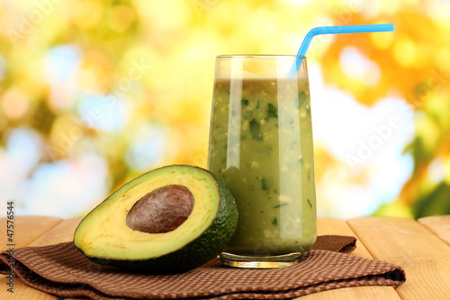 Photo: Useful fresh avocado and half avocado Useful fresh avocado and half avocado